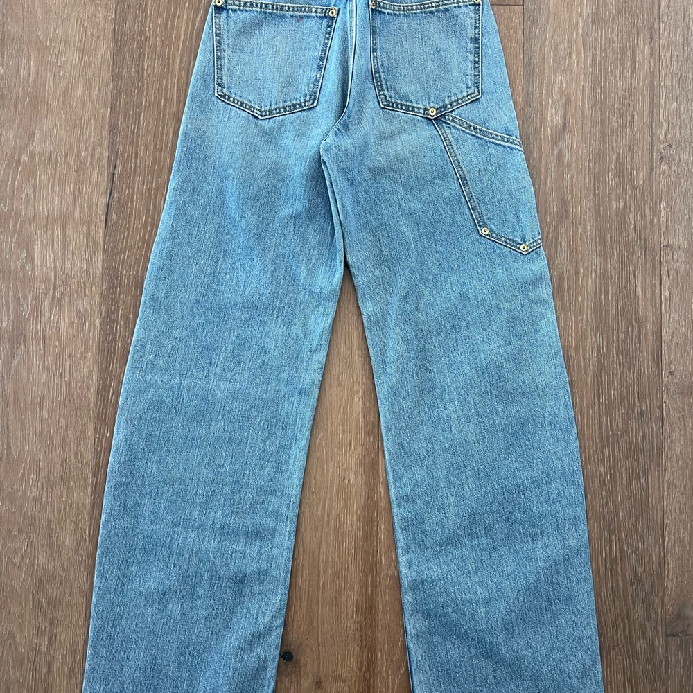 Re/Done Light Blue Denim Jeans - Picture 2 of 3